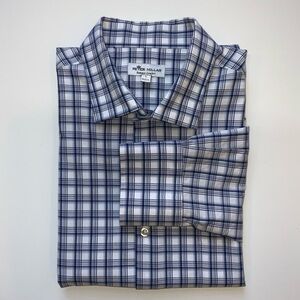 Men’s Peter Millar Summer Comfort Button Down Shirt Large